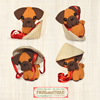 Chien Dog Pug/THUMBNAILS/Chien Zodiaque Zodiac Dog - Amigurumi Crochet THUMB 2 - FROGandTOAD Créations